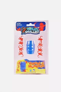 World's Smallest Barrel of Monkeys Game