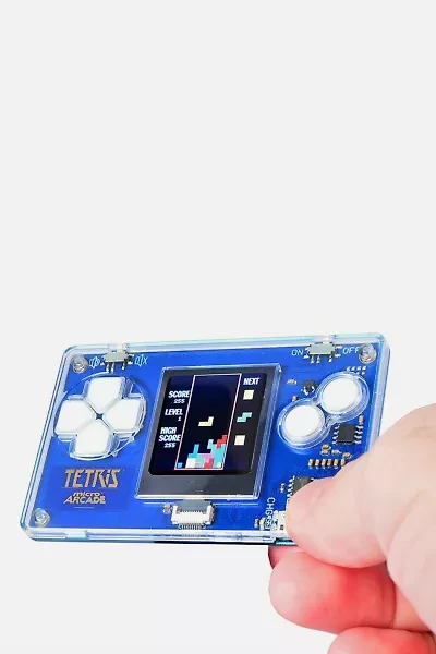 Micro Arcade Tetris Miniature Video Game