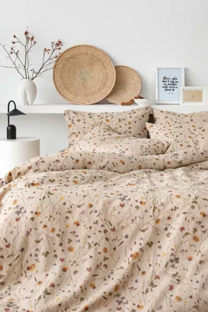 MagicLinen 3-Piece Linen Duvet Cover Set