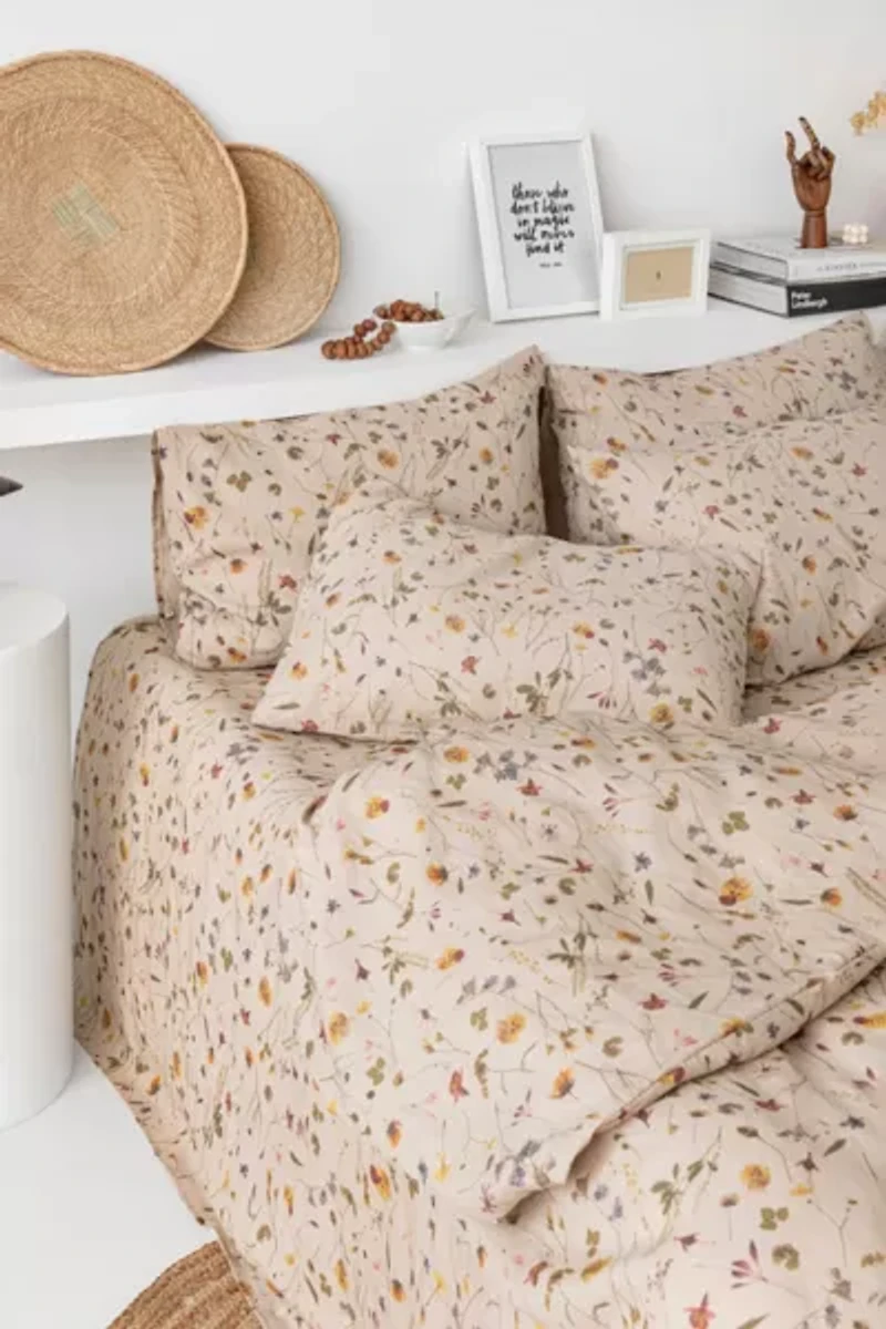 MagicLinen 3-Piece Linen Duvet Cover Set