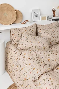 MagicLinen 3-Piece Linen Duvet Cover Set