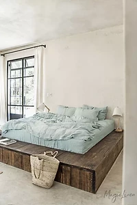 MagicLinen 4-piece Linen Sheet Set