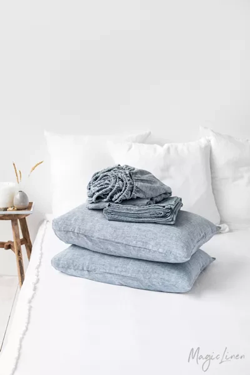 MagicLinen 4-piece Linen Sheet Set