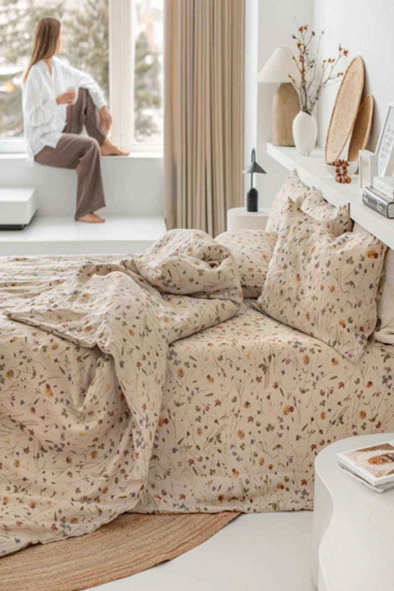 MagicLinen 4-piece Linen Sheet Set