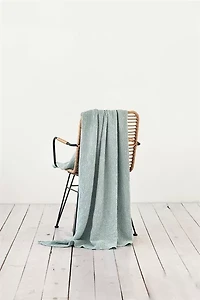 MagicLinen Waffle Throw