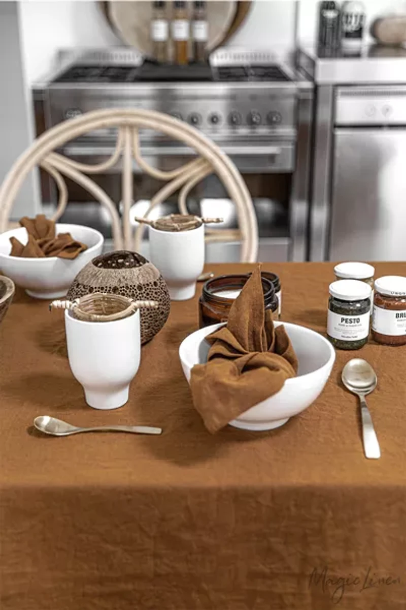 MagicLinen Linen Tablecloth