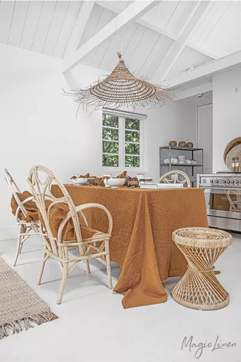 MagicLinen Linen Tablecloth