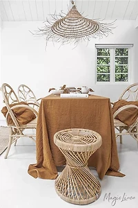 MagicLinen Linen Tablecloth