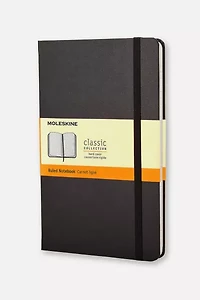 Moleskine Classic Hardcover Ruled Notebook