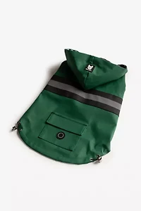 Silver Paw Dog Reflective Raincoat