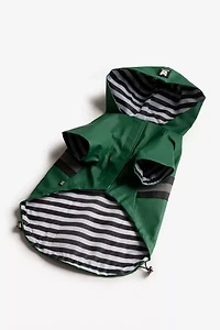 Silver Paw Dog Reflective Raincoat