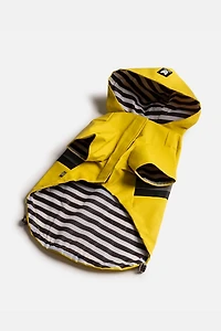 Silver Paw Dog Reflective Raincoat