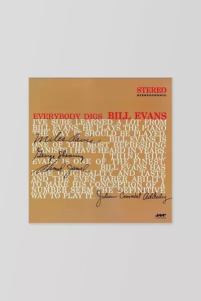 Bill Evans - Everybody Digs Bill Evans LP