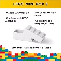 LEGO White Mini Storage Box 8