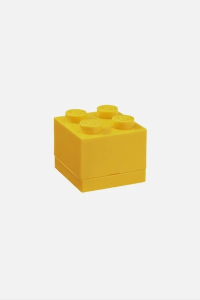 LEGO Bright Yellow Mini Storage Box 4