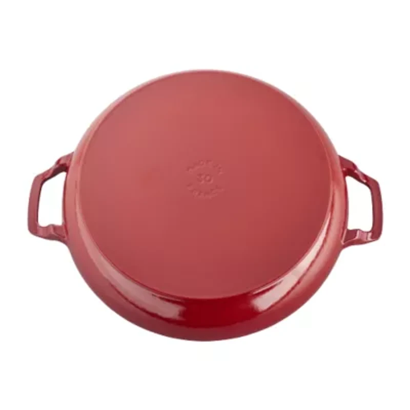Staub Cast Iron 12-inch Braiser with Glass Lid