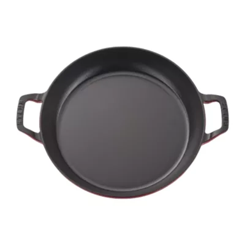Staub Cast Iron 12-inch Braiser with Glass Lid