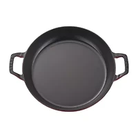Staub Cast Iron 12-inch Braiser with Glass Lid