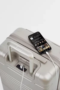 Arlo Skye Zipper Carry-On Max with Front Pocket Suitcase