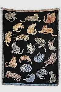 Olivia Wendel Cats Blanket
