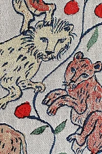 Olivia Wendel Pomegranate Lions Blanket