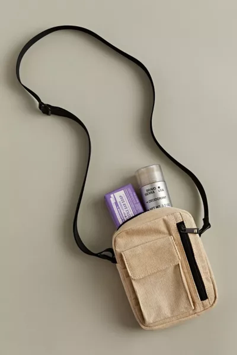 UO Corduroy Mini Messenger Bag