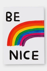 Third Drawer Down Be Nice Magnet x David Shrigley