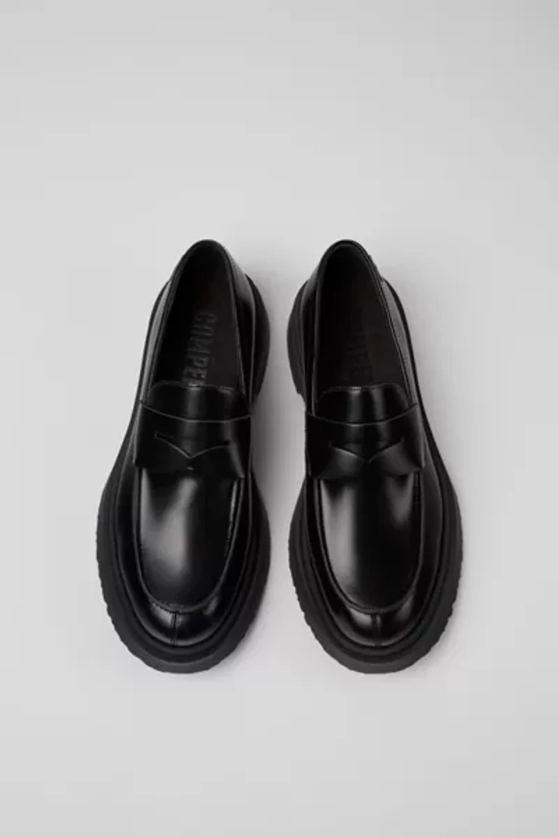 Camper Walden Leather Moc Toe Loafer Shoe