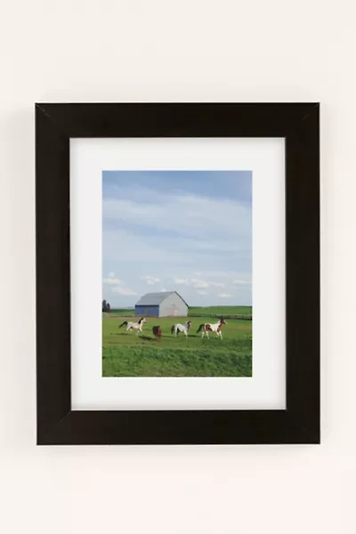 Kevin Russ Farm Horses Art Print