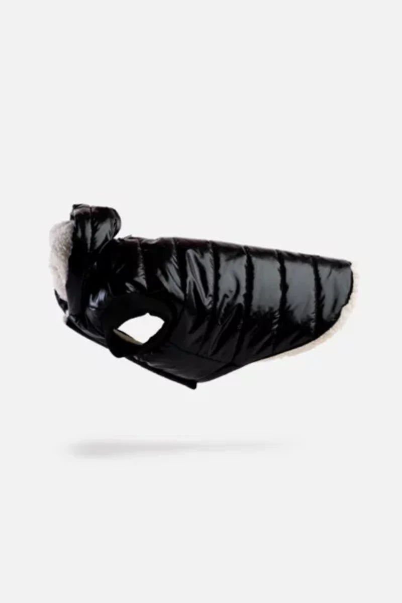 Silver Paw Dog Emma Quilted Fleece Jacket