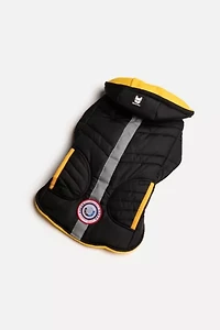 Silver Paw Dog Jackson Fleece Quilted Reflective Jacket