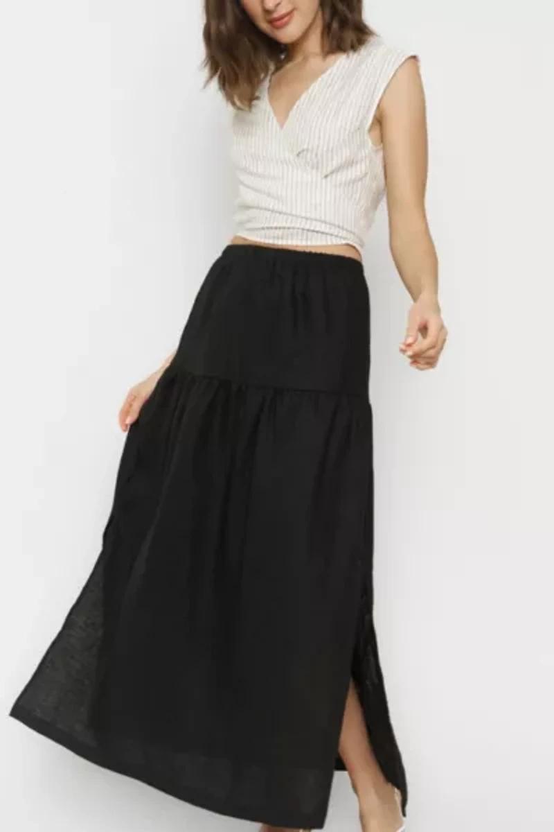 Whimsy + Row Valentina Reversible Linen Top