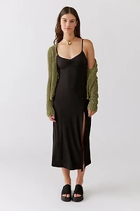 UO Arna Midi Slip Scoop Neck Dress