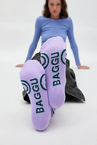 BAGGU Happy Crew Socks