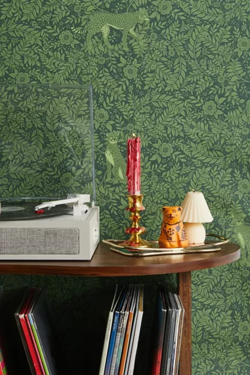 Avenie Cheetah Spring Collection Removable Wallpaper