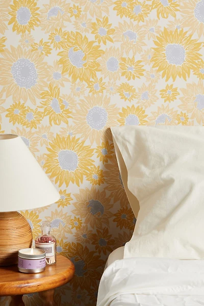 Sunflower Removable Wallpaper
