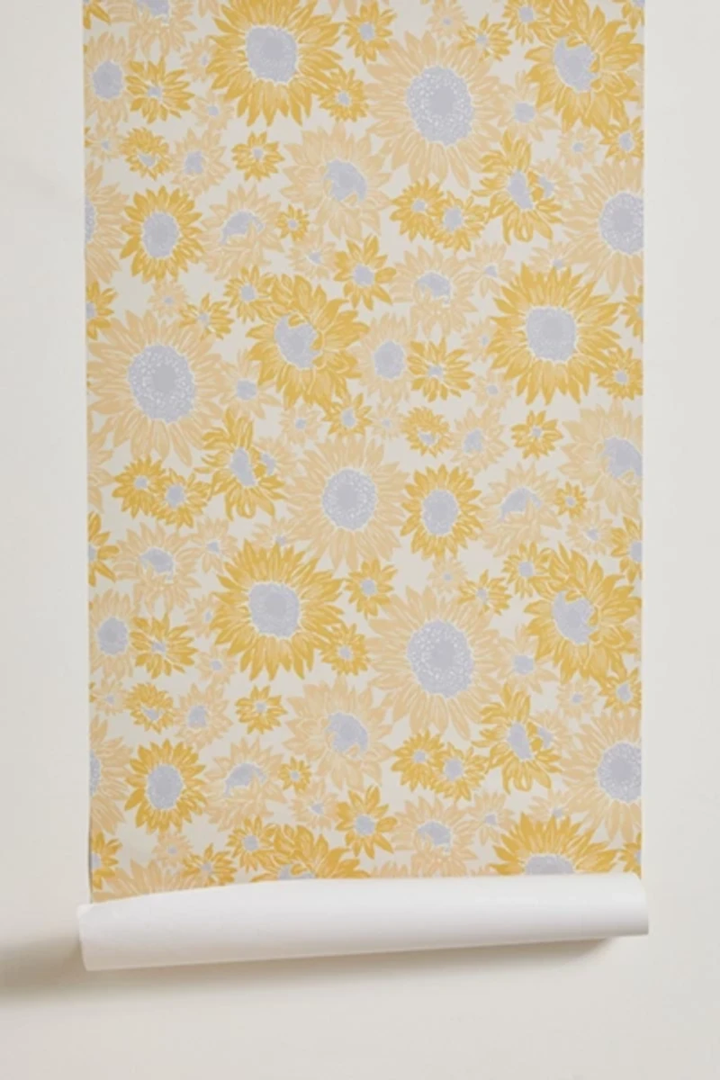 Sunflower Removable Wallpaper