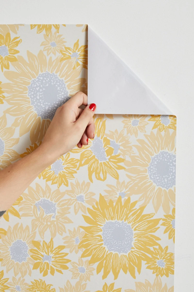 Sunflower Removable Wallpaper