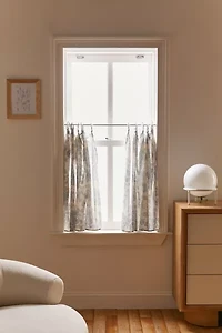 Printed Café Curtain - Set Of 2