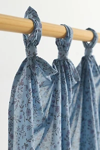 Printed Café Curtain - Set Of 2