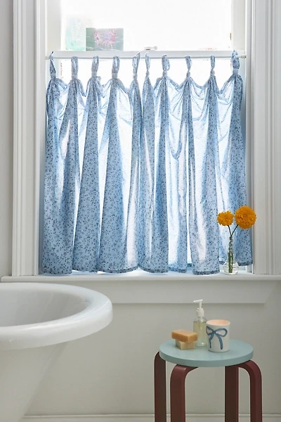 Printed Café Curtain - Set Of 2