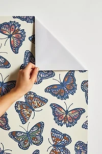 Avenie Countryside Butterflies Removable Wallpaper