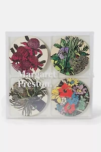 Third Drawer Down Flora Coaster Set x Margaret Preston