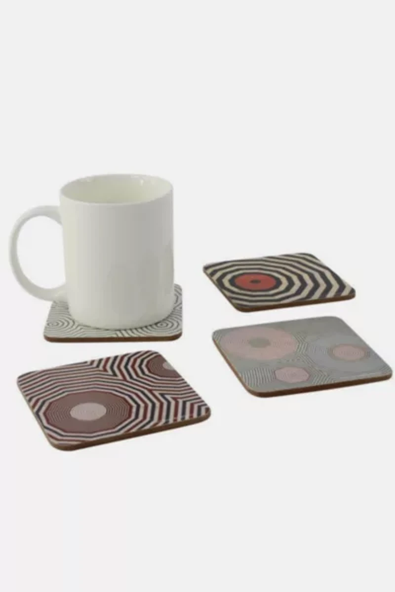 Third Drawer Down Corkboard Coaster Set x Louise Bourgeois