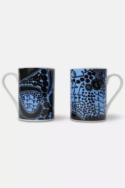 Third Drawer Down Late-Night Chat Is Filled With Dreams Mug Set x Yayoi Kusama