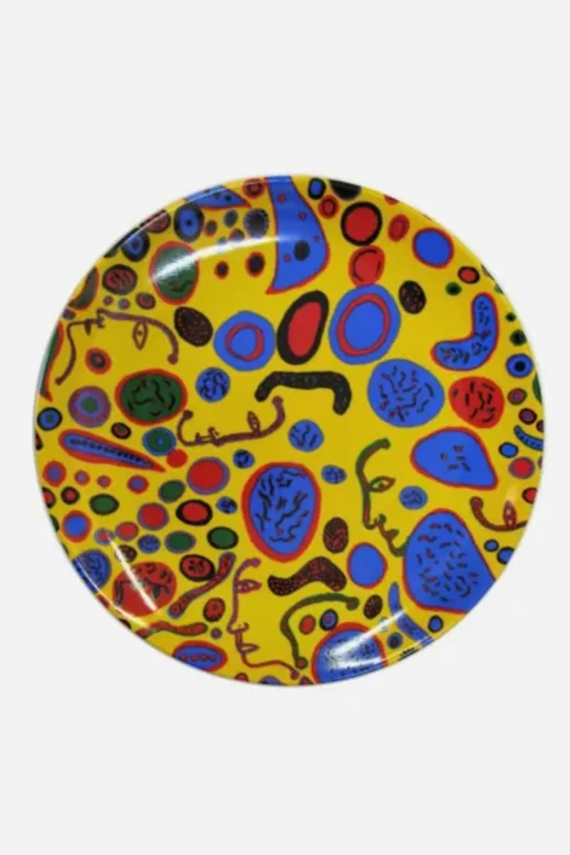 Third Drawer Down Love Was Infinitely Shining Ceramic Plate x Yayoi Kusama