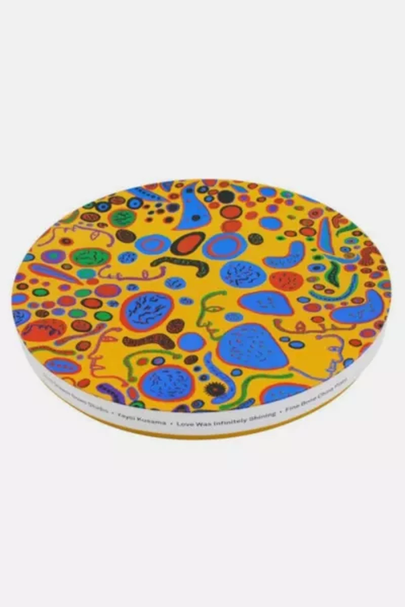Third Drawer Down Love Was Infinitely Shining Ceramic Plate x Yayoi Kusama