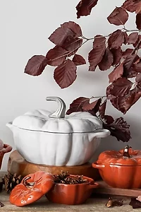 Staub Ceramic 16-oz Petite Pumpkin Cocotte
