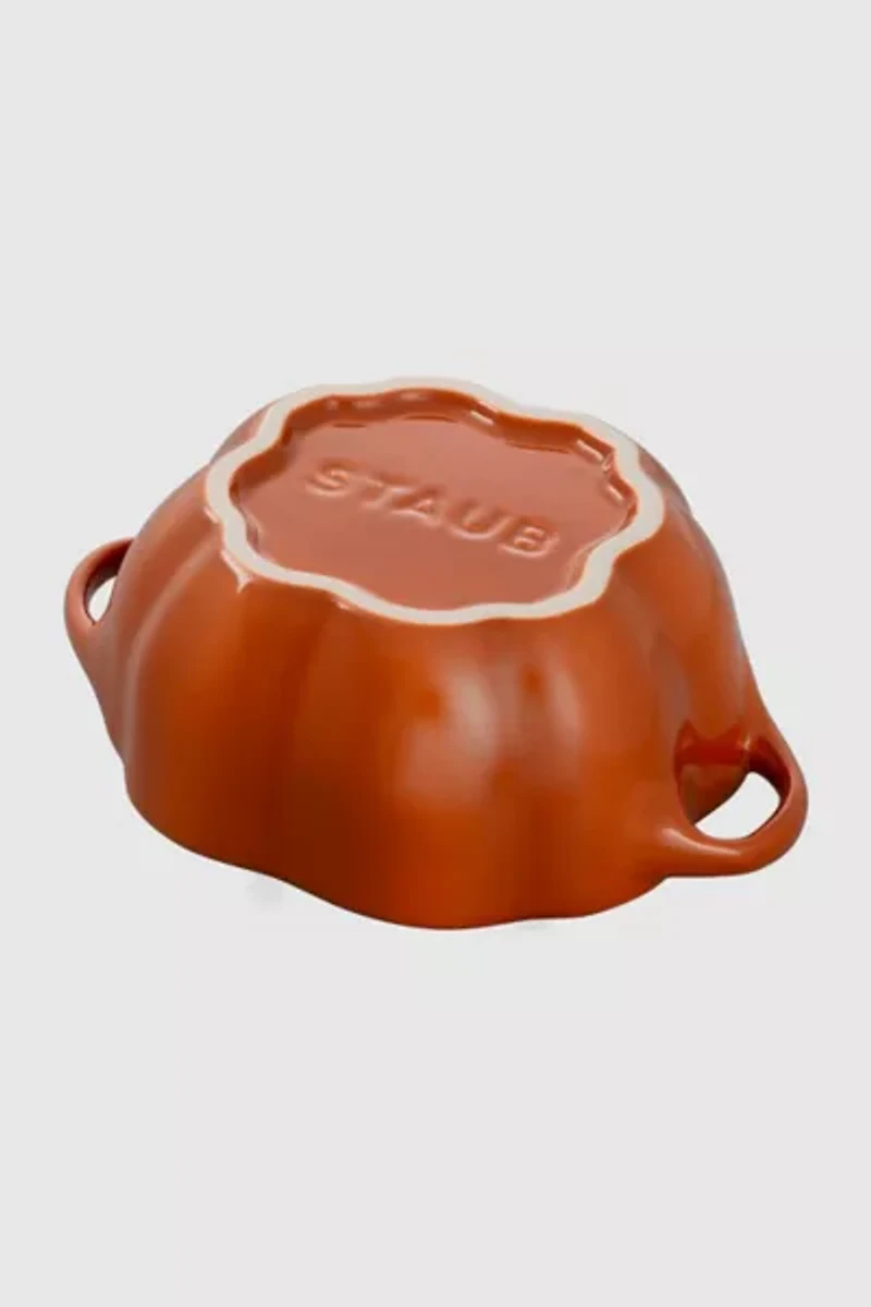 Staub Ceramic 16-oz Petite Pumpkin Cocotte