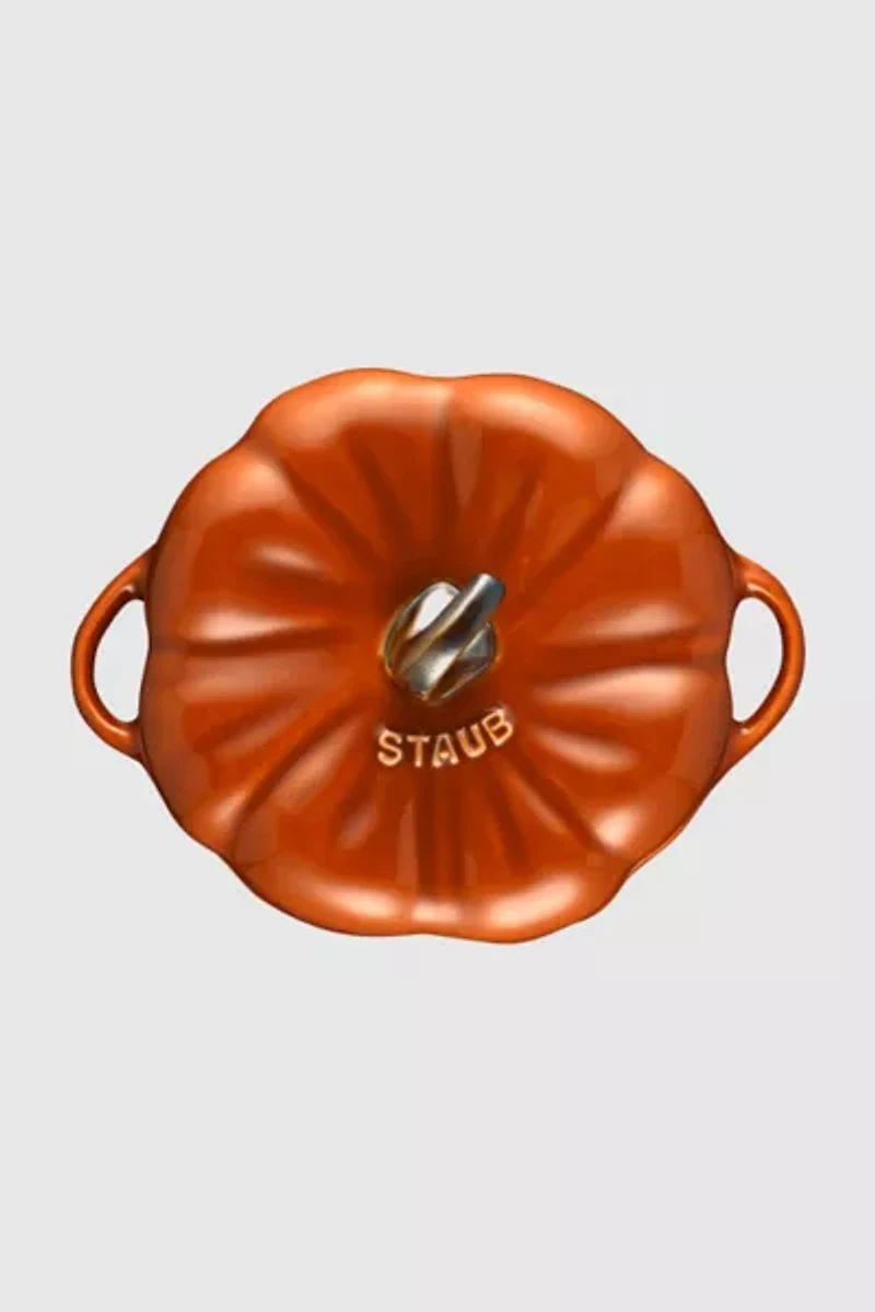 Staub Ceramic 16-oz Petite Pumpkin Cocotte